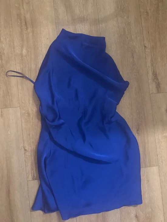 Aritzia Babaton audience mini blue dress nwt - Picture 3 of 4